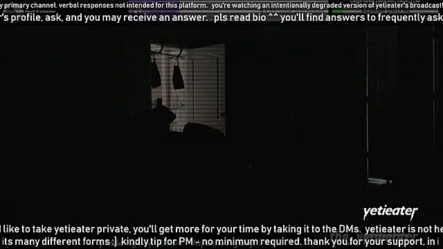 Snapshot of yetieater chatting on 15, 12, 2024 yetieater online show from 15, 12, 2024