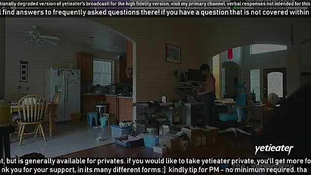 Snapshot of yetieater chatting on 1, 1, 2025 yetieater online show from 1, 1, 2025