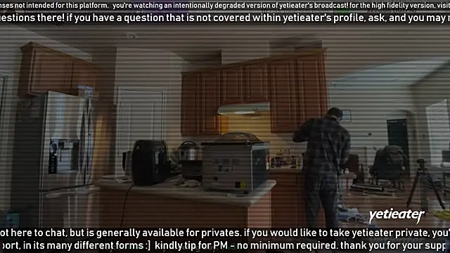 Snapshot of yetieater chatting on 23, 1, 2025 yetieater online show from 23, 1, 2025