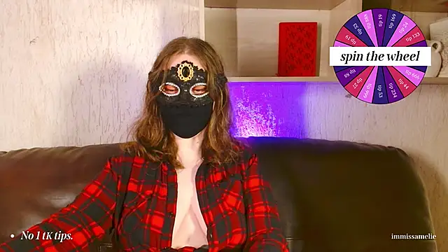 Snapshot of ImMissAmelie chatting on 8, 3, 2026 ImMissAmelie online show from 8, 3, 2026