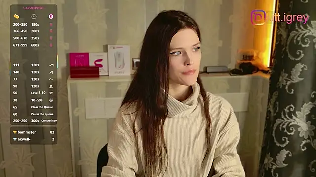 KittiGrey online show from 12, 1, 2026