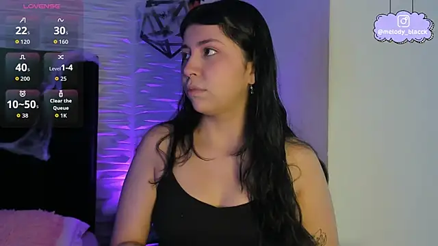 Melody Black  online show from 26, 10, 2025