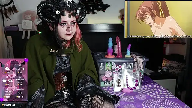 Snapshot of Devil_And_Princess chatting on 23, 5, 2026 Devil And Princess online show from 23, 5, 2026