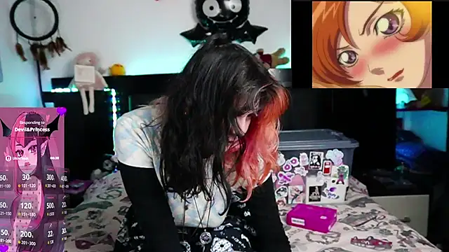 Snapshot of Devil_And_Princess chatting on 11, 6, 2026 Devil And Princess online show from 11, 6, 2026