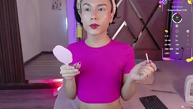 Ash Femboy online show from 1, 12, 2025