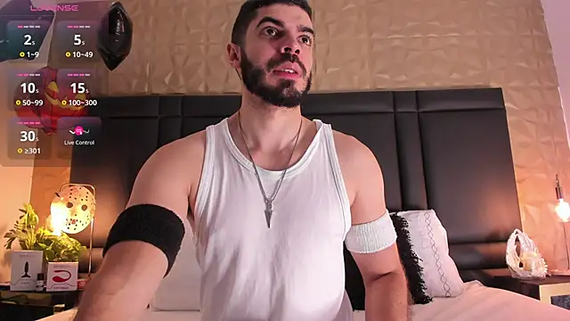 Snapshot of AxelThompson_ chatting on 18, 10, 2025 AxelThompson online show from 18, 10, 2025