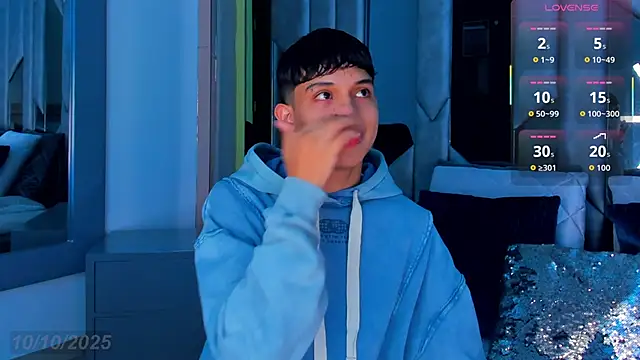 Sebax Young online show from 10, 10, 2025