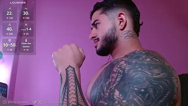 king falconer online show from 29, 3, 2026