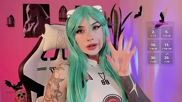 VelvetVampiree online show from 11, 4, 2026