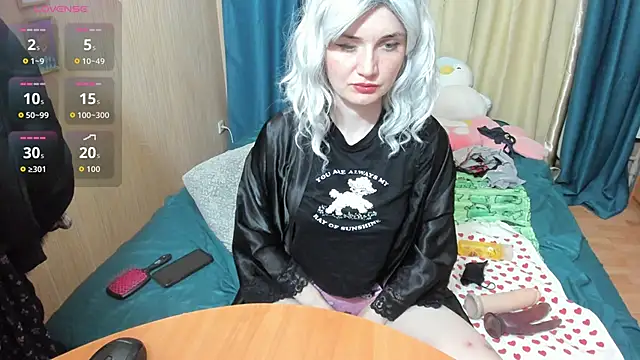 Dia Angel online show from 19, 9, 2025