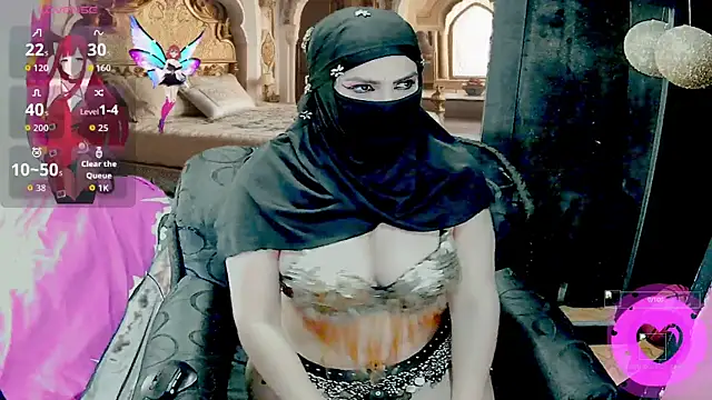 Snapshot of SultanaLayla chatting on 3, 10, 2025 SultanaLayla online show from 3, 10, 2025