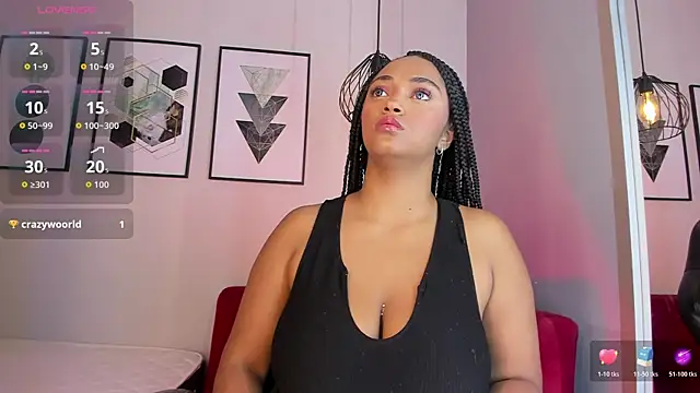 Snapshot of Tina_curly chatting on 10, 6, 2026 Tina curly online show from 10, 6, 2026
