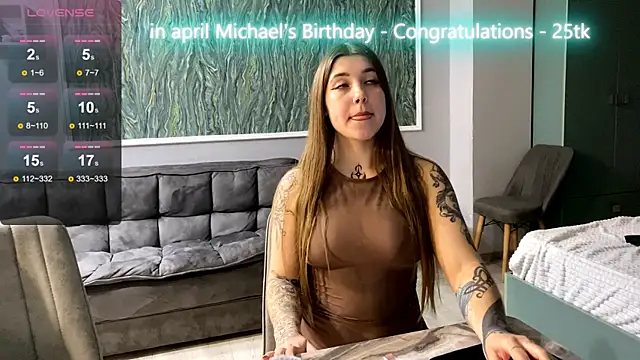 VelvetMiley online show from 18, 4, 2026