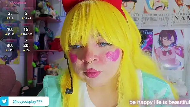 Snapshot of Lucycosplay777 chatting on 9, 7, 2026 Lucycosplay777 online show from 9, 7, 2026
