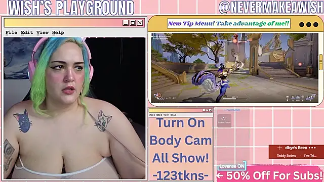 nevermakeawish online show from 19, 2, 2026