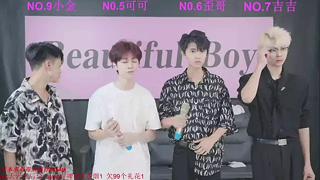 Beautifulboys-777 online show from 12, 9, 2025