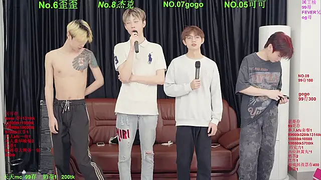 Beautifulboys-777 online show from 19, 4, 2026