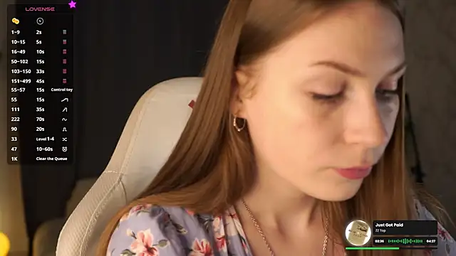 Snapshot of Stella_of_steel chatting on 21, 6, 2026 Stella of steel online show from 21, 6, 2026