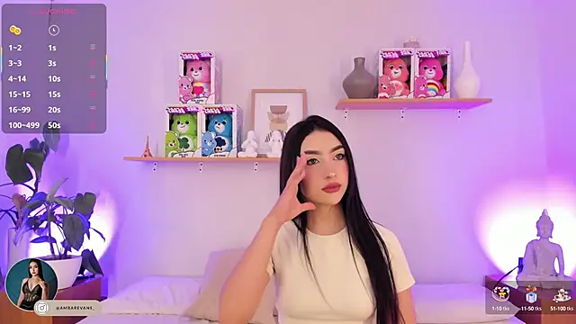 AmbarEvans  online show from 12, 9, 2025