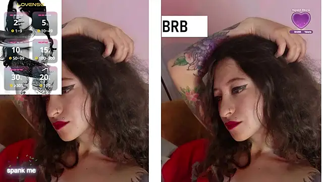 Roshhell1 online show from 15, 10, 2025