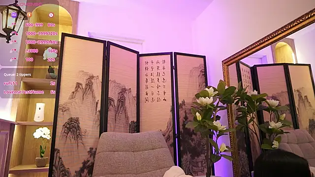 VioletEvanz online show from 16, 9, 2025