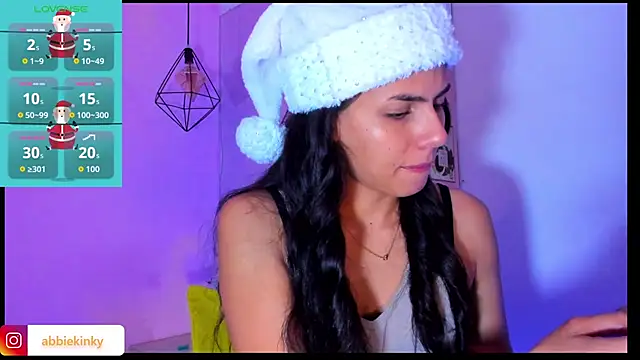 Abbiekinky online show from 1, 12, 2025