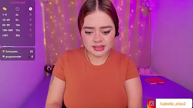 isabella arias2 online show from 2, 2, 2026