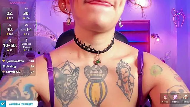 catalehia moonlightt online show from 18, 11, 2025