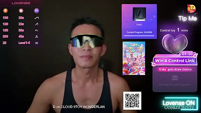 OceanCandy online show from 17, 1, 2026