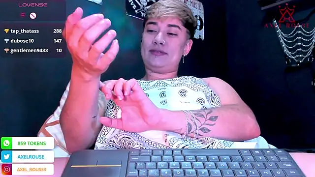 AxelRouse3 online show from 19, 12, 2025