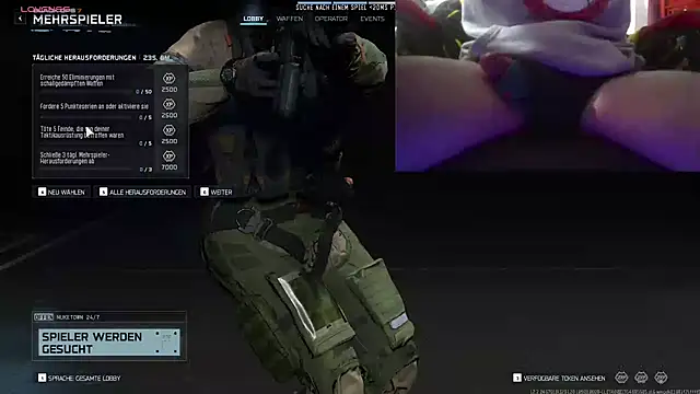 GamerHorny26 online show from 2, 12, 2025