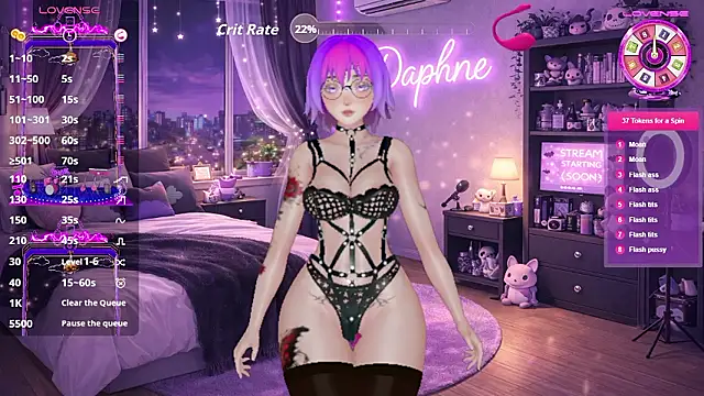 Muse Daphne online show from 14, 1, 2026