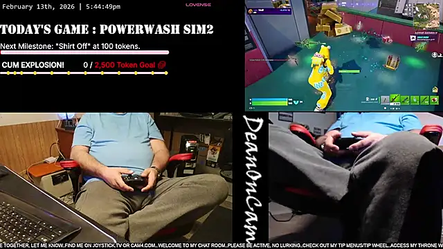 DeanonCam online show from 13, 2, 2026