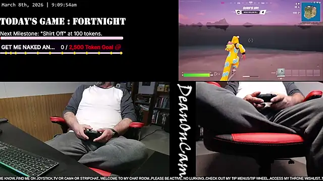 DeanonCam online show from 8, 3, 2026