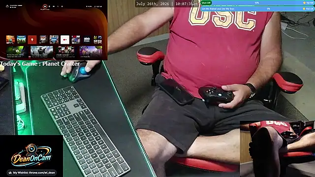 Snapshot of DeanonCam chatting on 26, 7, 2026 DeanonCam online show from 26, 7, 2026