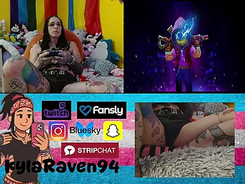 KylaRaven online show from 19, 4, 2026