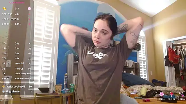 Snapshot of ahungkittykat chatting on 17, 4, 2026 ahungkittykat online show from 17, 4, 2026