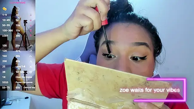 ZoeParcker online show from 25, 2, 2026