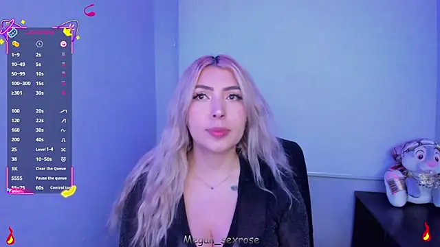 Megan sexrosse online show from 6, 4, 2026