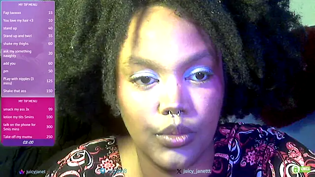juicy janet online show from 23, 3, 2026