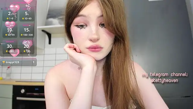 Snapshot of bettyheaven chatting on 2, 7, 2026 bettyheaven online show from 2, 7, 2026