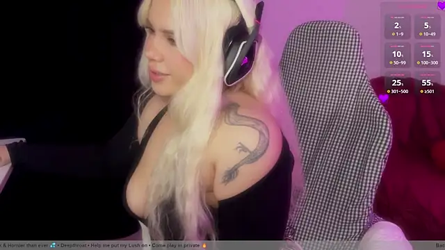 Snapshot of NinnaVoss chatting on 22, 7, 2026 NinnaVoss online show from 22, 7, 2026