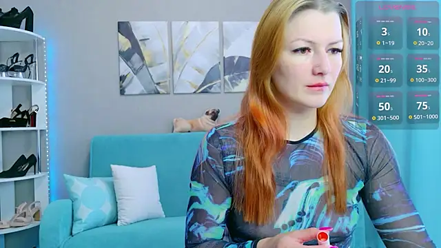 Redhead Vixen   online show from 9, 7, 2026