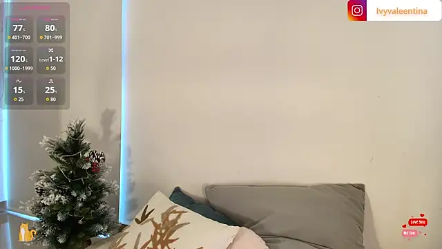 IvyValentine online show from 2, 12, 2025