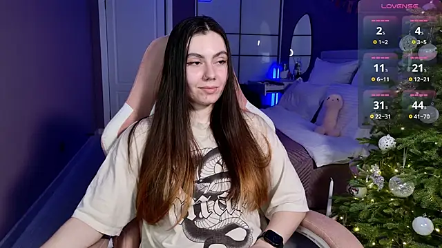 Snapshot of Foxohlove chatting on 23, 1, 2025 Foxohlove online show from 23, 1, 2025