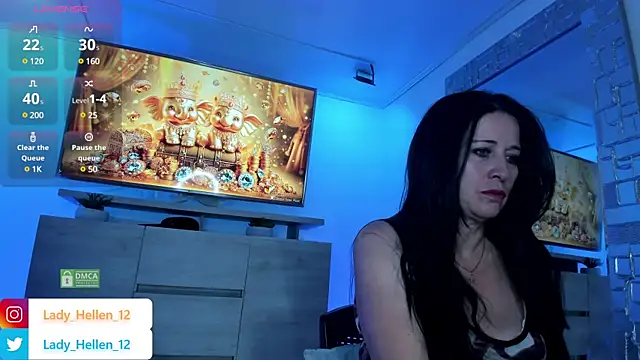 LADY HELLEN online show from 4, 12, 2024