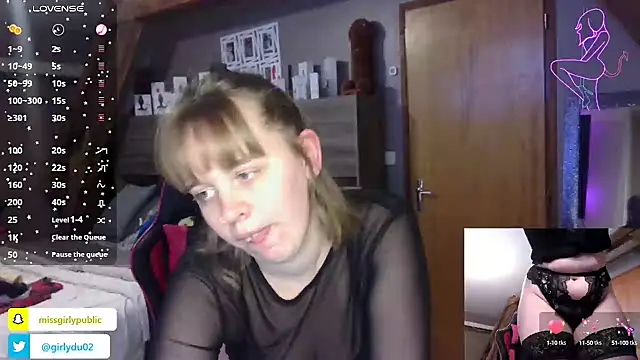 Snapshot of MissGirly chatting on 22, 2, 2025 MissGirly online show from 22, 2, 2025