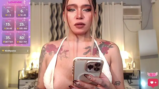 Evalyn Shemale online show from 18, 9, 2025