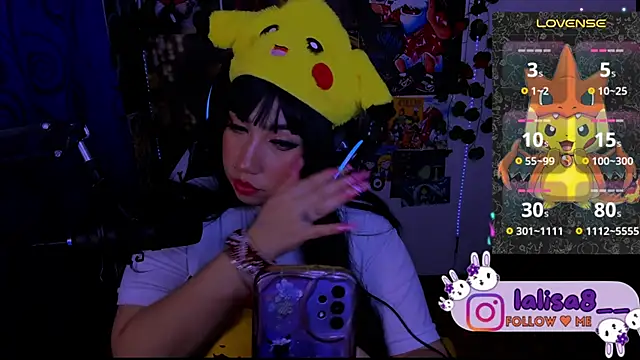 Snapshot of lalisa8 chatting on 18, 3, 2025 lalisa8 online show from 18, 3, 2025