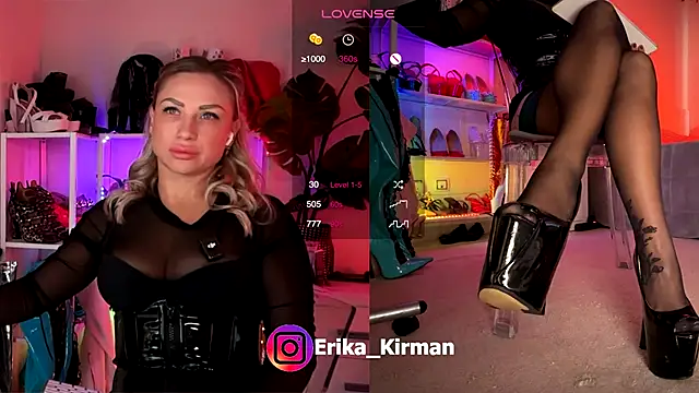 Erika Kirman online show from 24, 10, 2025